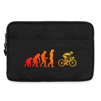 Gift idea for a road bike with road bike - Laptop bag 13" - black - Front
