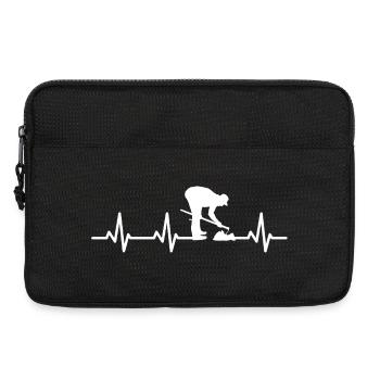 Landwirtschaft Herzlinie - Laptoptasche 13" - Schwarz - Vorne