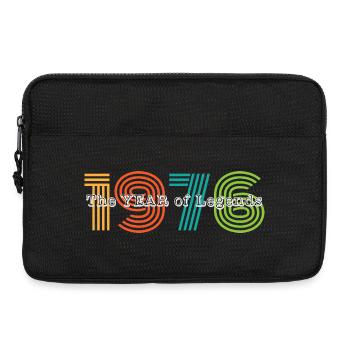 Millésime 1976 - Sacoche pour ordinateur portable 13 pouces - noir - Devant