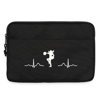 Cheerleader Cheer Mom Cheerleading - Laptop bag 13" - black - Front