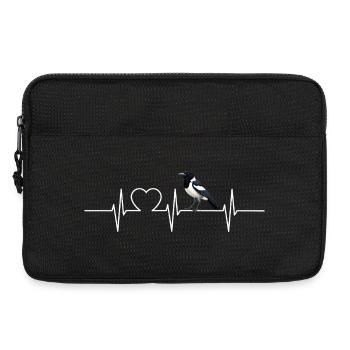 Magpies Magpie - Laptop bag 13" - black - Front