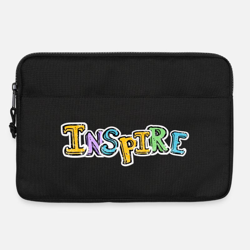 Inspired Graffiti Color Pop - Laptop bag 13" - black