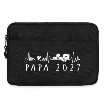 Future Papa 2027 Battement de Cœur - Laptop bag 13" - black - Front