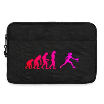 Pickleball trainer design for pickleball game fans - Laptop bag 13" - black - Front