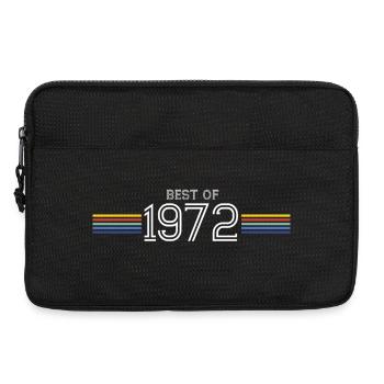 Best Of 1972 Funny Gift T-Shirt - Laptoptasche 13" - Schwarz - Vorne