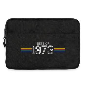 Best Of 1973 Funny Gift T-Shirt - Laptoptasche 13" - Schwarz - Vorne