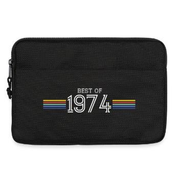 Best Of 1974 Funny Gift T-Shirt - Laptoptasche 13" - Schwarz - Vorne