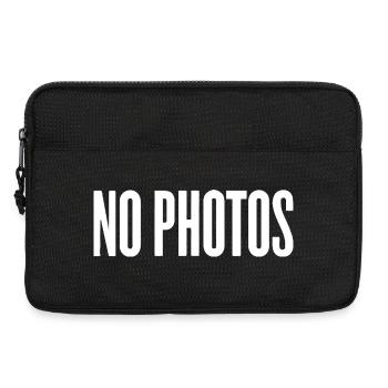 Keine Fotos - Laptoptasche 13" - Schwarz - Vorne