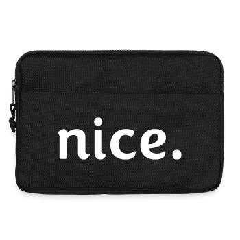 Sympa. - Sacoche pour ordinateur portable 13 pouces - noir - Devant