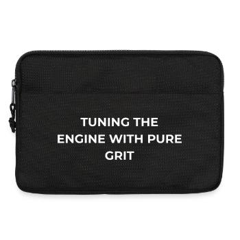 Fermier amateur Pure Grit - Sacoche pour ordinateur portable 13 pouces - noir - Devant