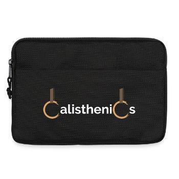 calisthenics rings ringe fitness athlet team - Laptoptasche 13" - Schwarz - Vorne