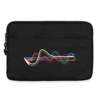 Lignes. - Sacoche pour ordinateur portable 13 pouces - noir - Devant