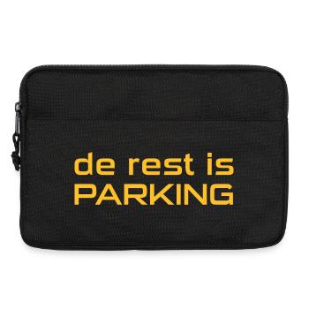 Le reste, c’est le stationnement - Sacoche pour ordinateur portable 13 pouces - noir - Devant