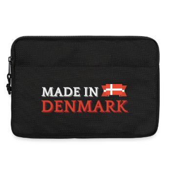 Made in Denmark, Danish pride - Laptop bag 13" - black - Front