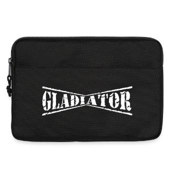 gladiator mma combat guerrier coup de poing combat - Sacoche pour ordinateur portable 13 pouces - noir - Devant