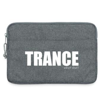 Transe - quoi d’autre? - Sacoche pour ordinateur portable 13 pouces - gris chiné - Devant