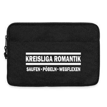 Kreisliga Romantik - Laptoptasche 13" - Schwarz - Vorne