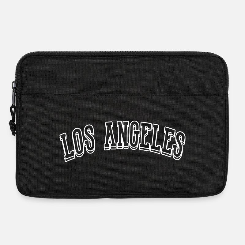 los angeles shirt - Laptoptasche 13" - Schwarz