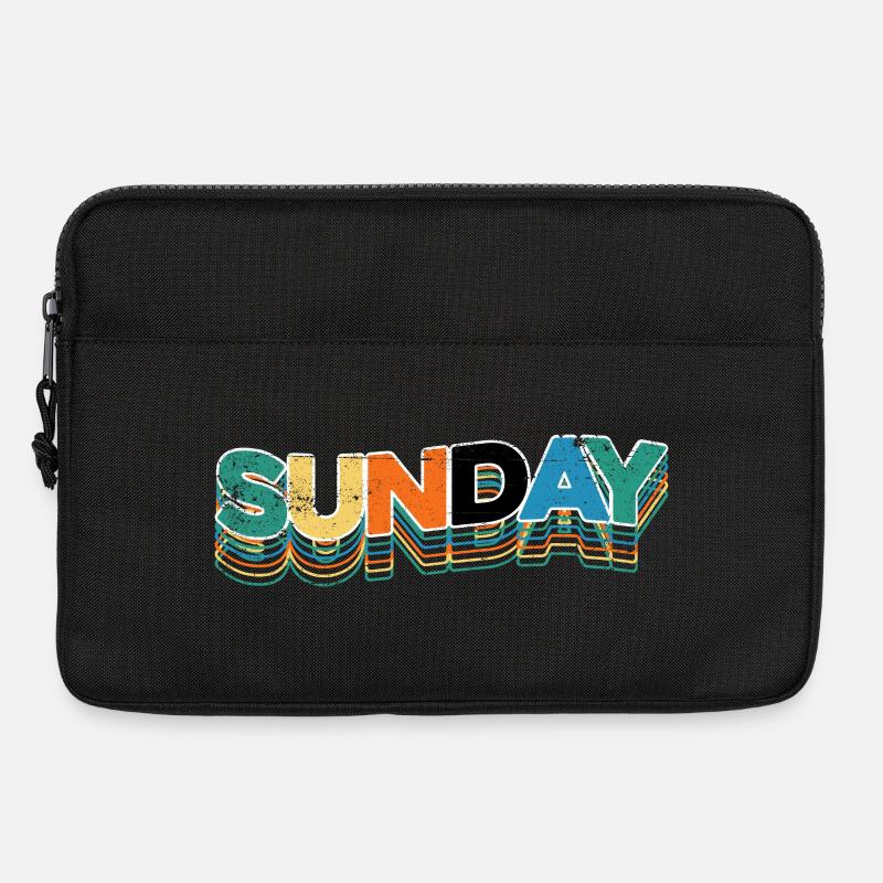Sonntag - Laptoptasche 13" - Schwarz