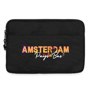 Amsterdam Party Bar - Laptop bag 13" - black - Front