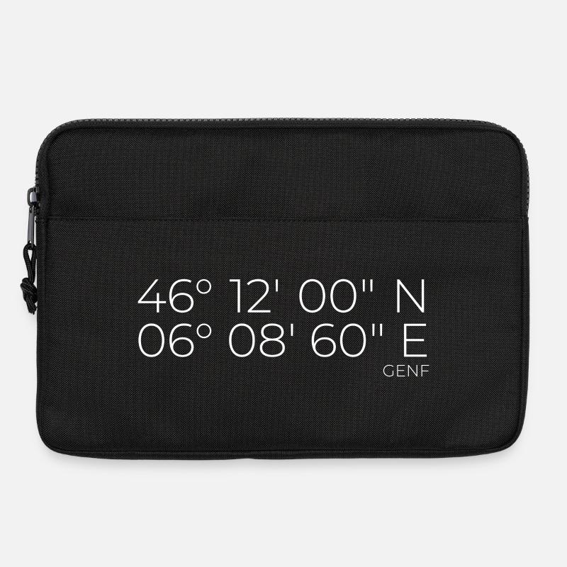 Coordinates Geneva - Laptop bag 13" - black