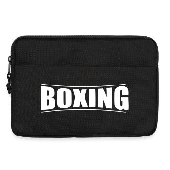 Conception de boxe pour le gymnase ou l’équipe - Sacoche pour ordinateur portable 13 pouces - noir - Devant