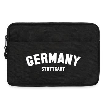 ALLEMAGNE STUTTGART - Sacoche pour ordinateur portable 13 pouces - noir - Devant