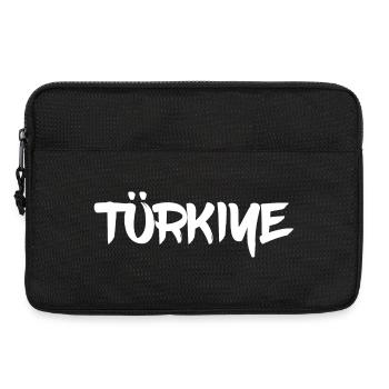 Türkiye Lettering - Laptop bag 13" - black - Front