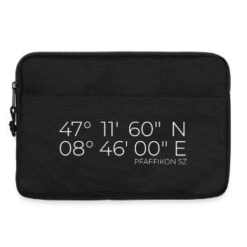 Coordonnées Pfäffikon SZ Zurich - Sacoche pour ordinateur portable 13 pouces - noir - Devant