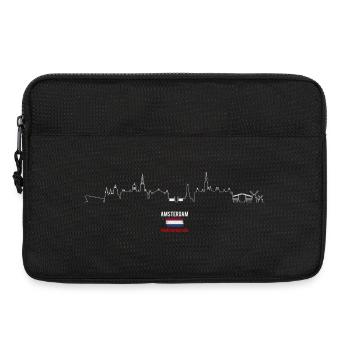 Skyline Amsterdam Heartbeat - Laptop bag 13" - black - Front