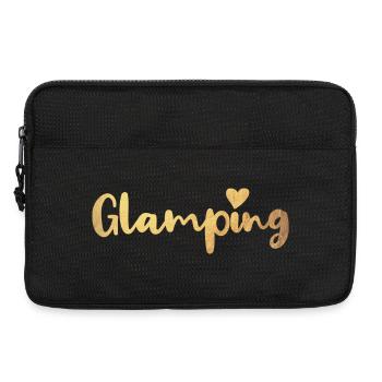 Glamping Heart Gold Camping Camper de luxe - Sacoche pour ordinateur portable 13 pouces - noir - Devant