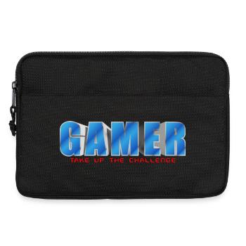 NERDY forever - Gamer - Laptoptasche 13" - Schwarz - Vorne