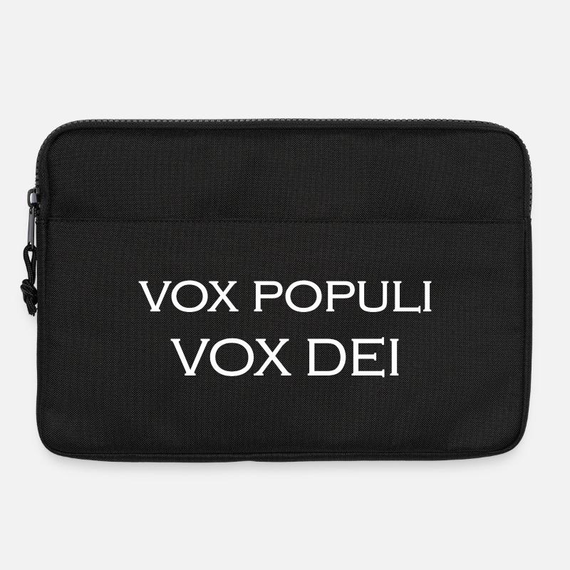 VOX_POPULI-_VOX_DEI - Laptop bag 13" - black