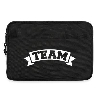 Team - Laptoptasche 13" - Schwarz - Vorne