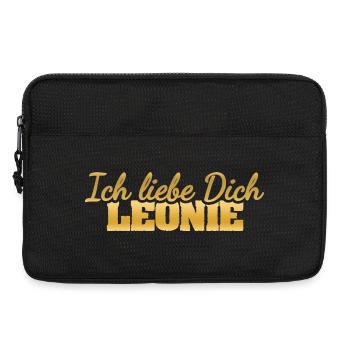 Leo - Laptop bag 13" - black - Front