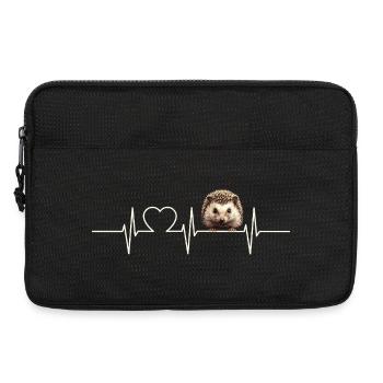 Igel - Laptoptasche 13" - Schwarz - Vorne