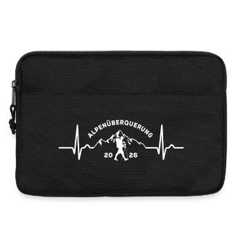 Crossing the Alps 2026 Heart Curve Pulse - Hiking - Laptop bag 13" - black - Front