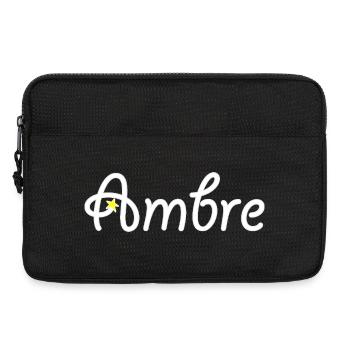 Ambre - Sacoche pour ordinateur portable 13 pouces - noir - Devant