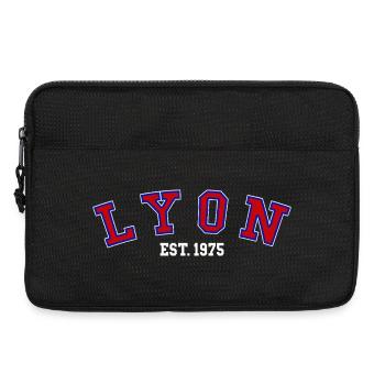 Lyon Est. 1975 - Laptoptasche 13" - Schwarz - Vorne