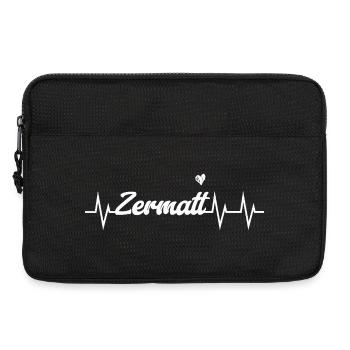 Zermatt Heartbeat – Pure Alpine Energy - Laptoptasche 13" - Schwarz - Vorne