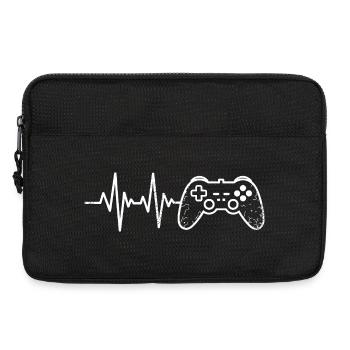 Gaming Puls Controller Skizze - Laptoptasche 13" - Schwarz - Vorne