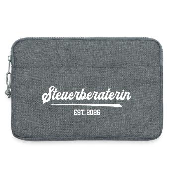 Tax Consultant 2026 Tax Assistant Profession - Laptop bag 13" - heather grey - Front