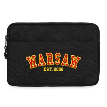 Warschau gegründet 2006 - Laptoptasche 13" - Schwarz - Vorne