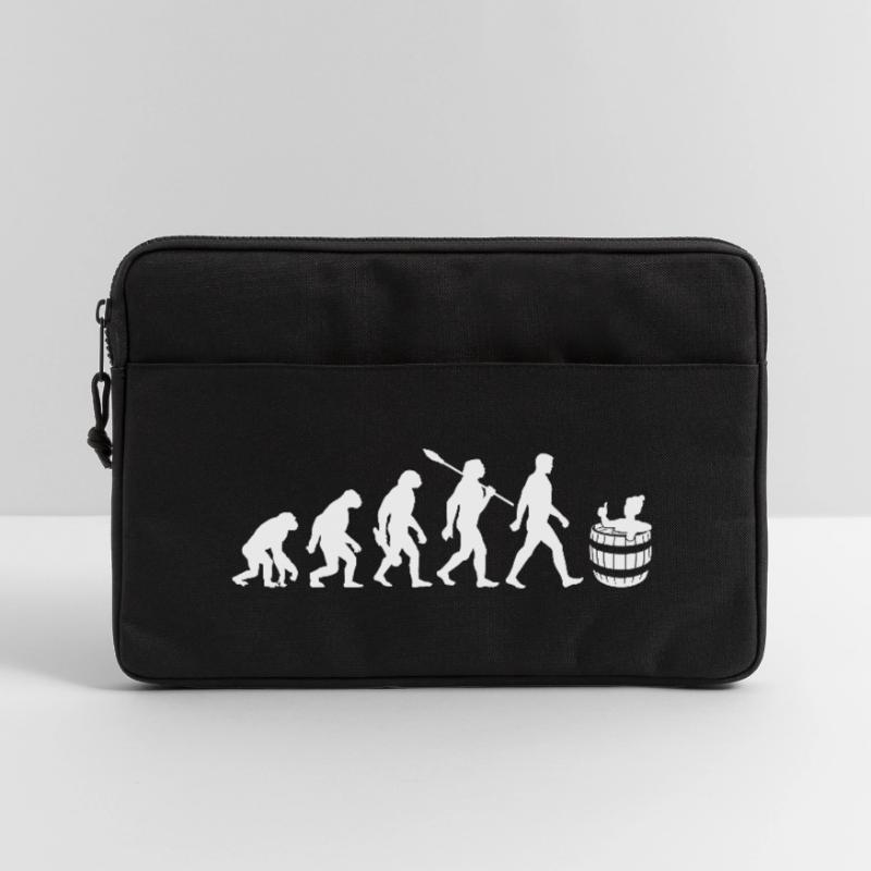 Evolution - Eisbader - Winterbaden - Eisbaden Laptoptasche 13"