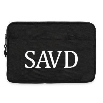 Bible Sauvée Christ Foi Jésus Sauvé - Sacoche pour ordinateur portable 13 pouces - noir - Devant