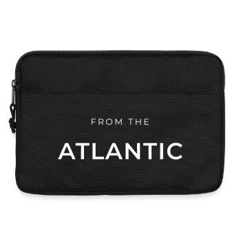 From the Atlantic Typo Noir - Sacoche pour ordinateur portable 13 pouces - noir - Devant