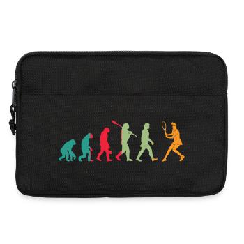 Cadeau Evolution Tennis - Sacoche pour ordinateur portable 13 pouces - noir - Devant