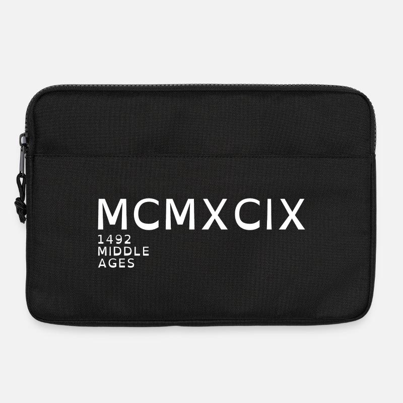 1999_LINE_white - Laptoptasche 13" - Schwarz