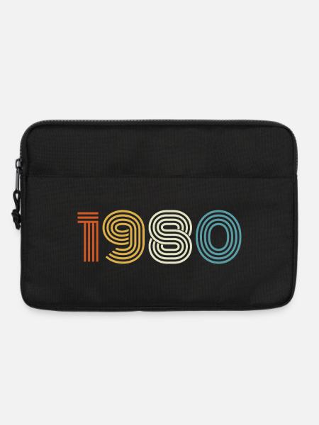 1980 Gift 1980 Vintage 1980's - Laptop bag 13" - black