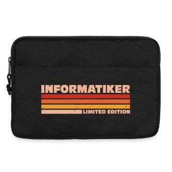 Informaticien en informatique - Sacoche pour ordinateur portable 13 pouces - noir - Devant